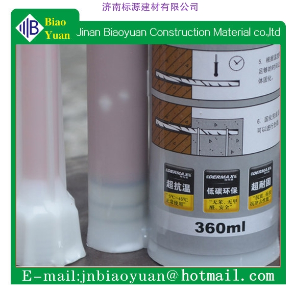 Chemical anchor kit concrete polyester resin glue